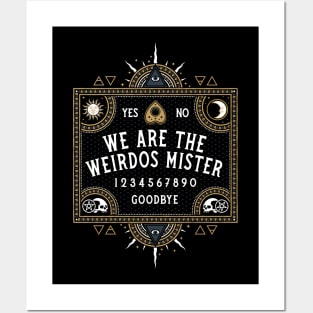 We Are The Weirdos - The Craft - Goth - Witch Posters and Art